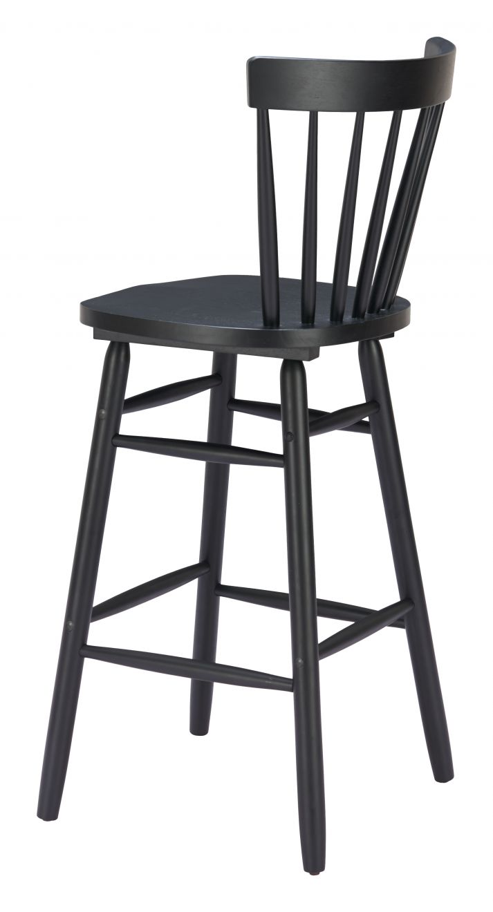 Tyce Painted Wood Barstool 2PC