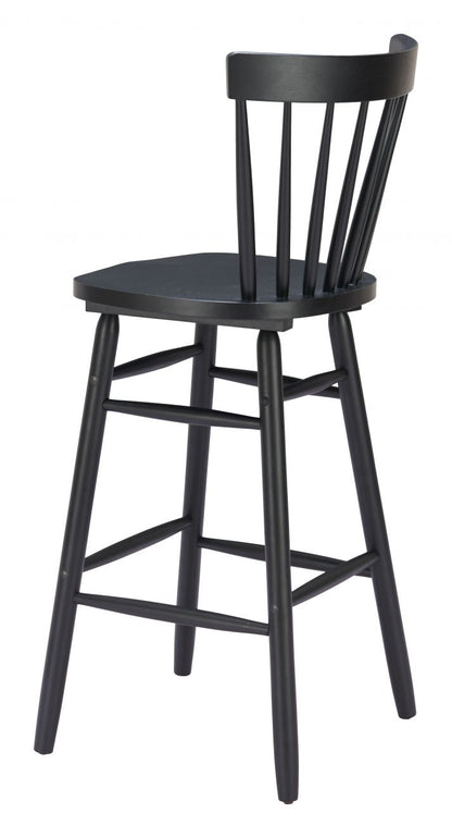 Tyce Painted Wood Barstool 2PC