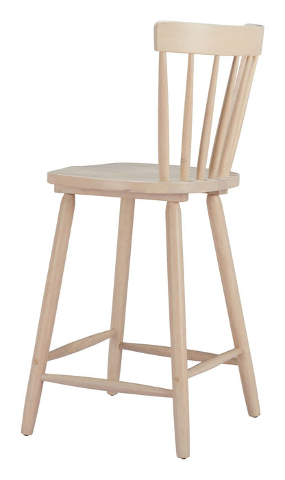 Tyce Painted Wooden Counter Stool 2PC