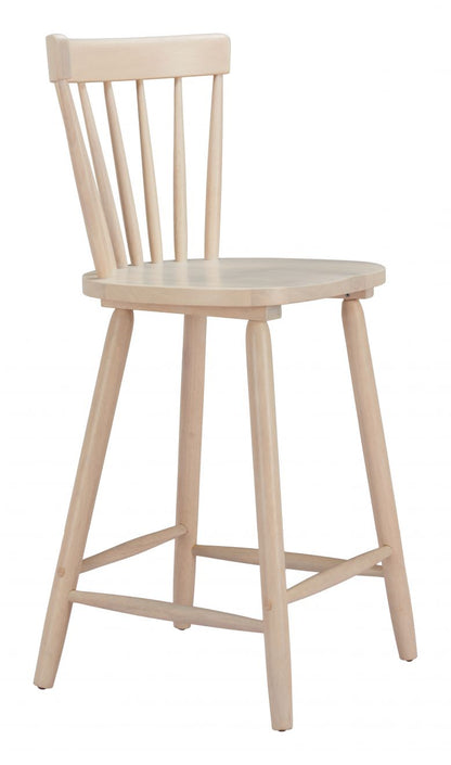 Tyce Painted Wooden Counter Stool 2PC