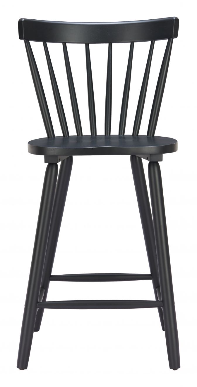 Tyce Painted Wooden Counter Stool 2PC