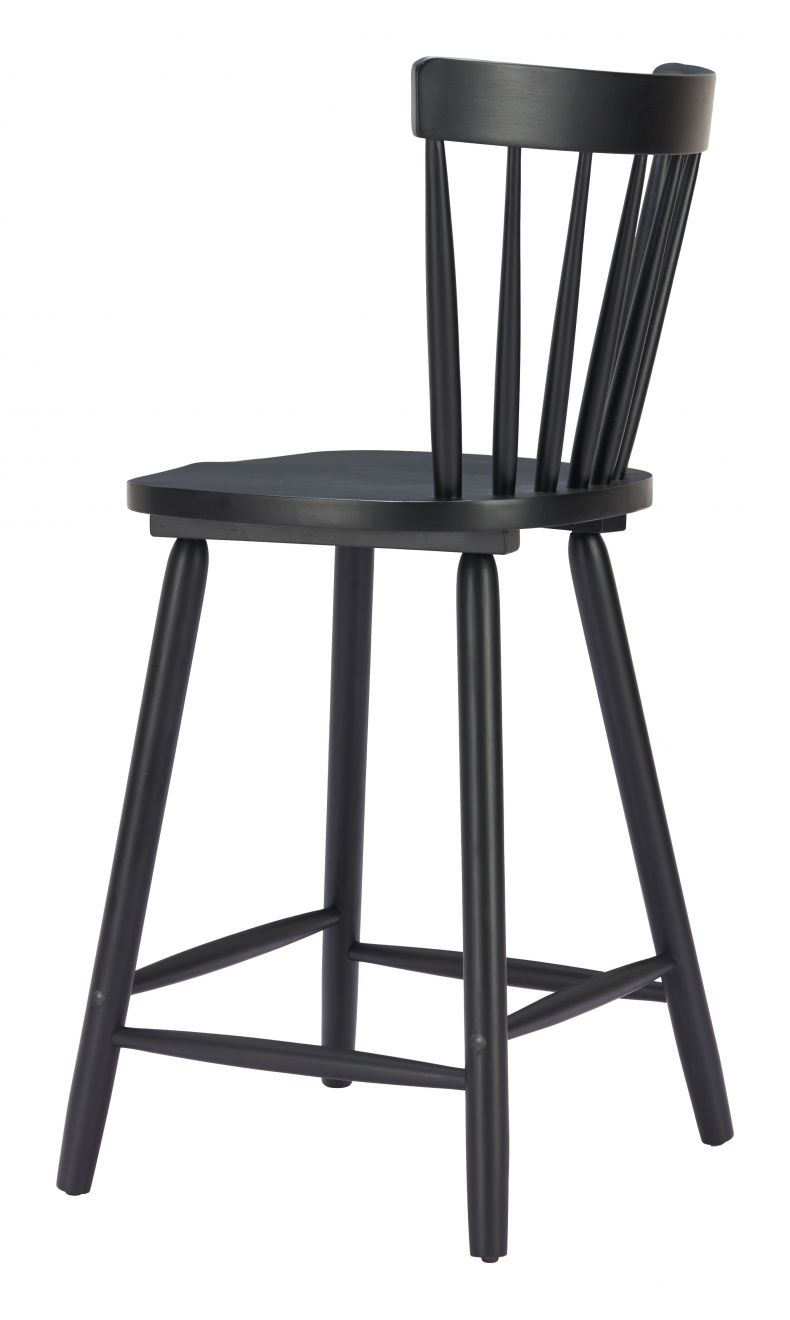 Tyce Painted Wooden Counter Stool 2PC