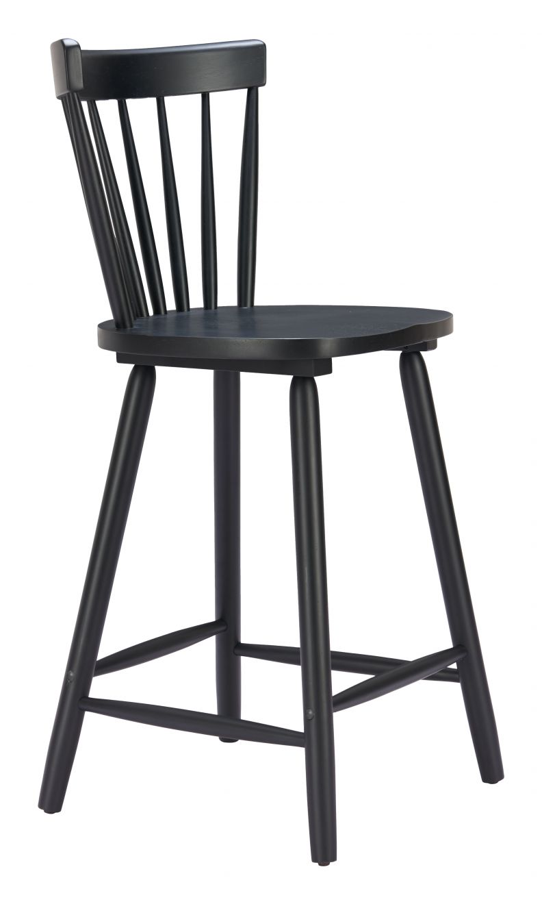 Tyce Painted Wooden Counter Stool 2PC