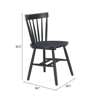 Tyce Painted Wooden Dining Chair 2PC