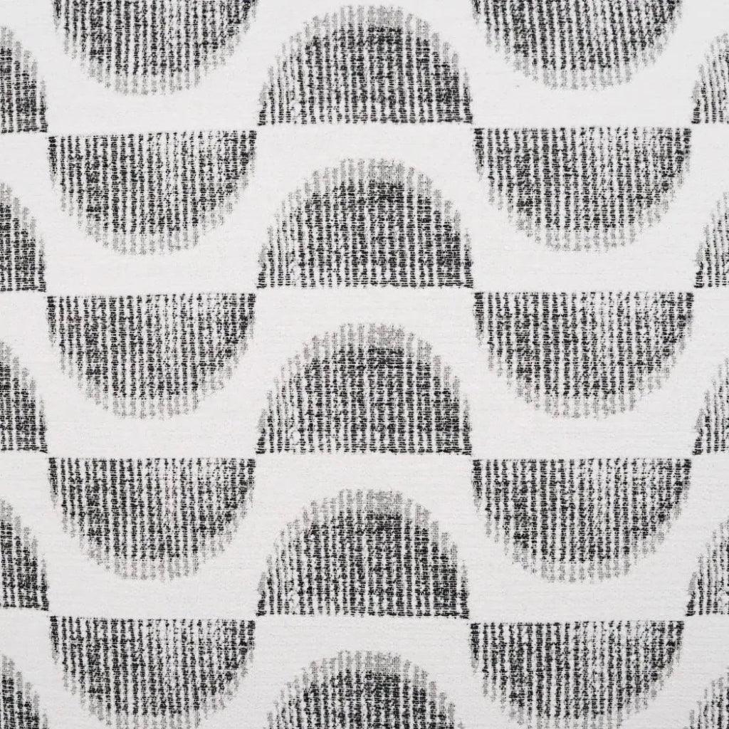 Ullman Domino Geometric Black Large Throw Pillow Insert