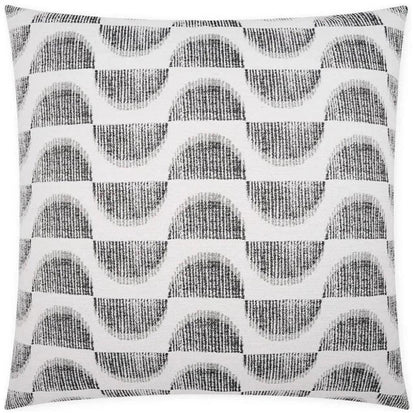Ullman Domino Geometric Black Large Throw Pillow Insert