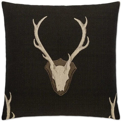 Uncle Buck Black Large Throw Pillow Insert