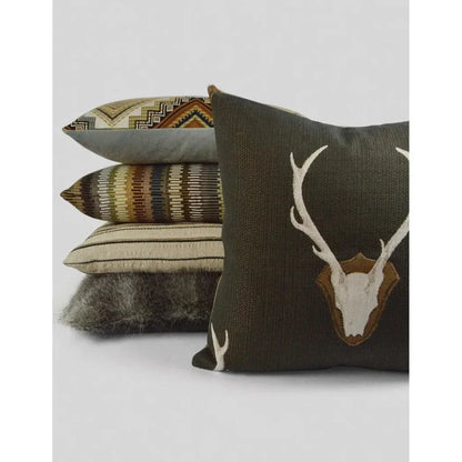 Uncle Buck Grey Large Throw Pillow Insert