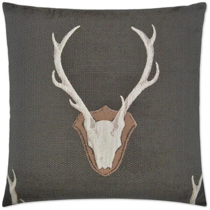 Uncle Buck Grey Large Throw Pillow Insert