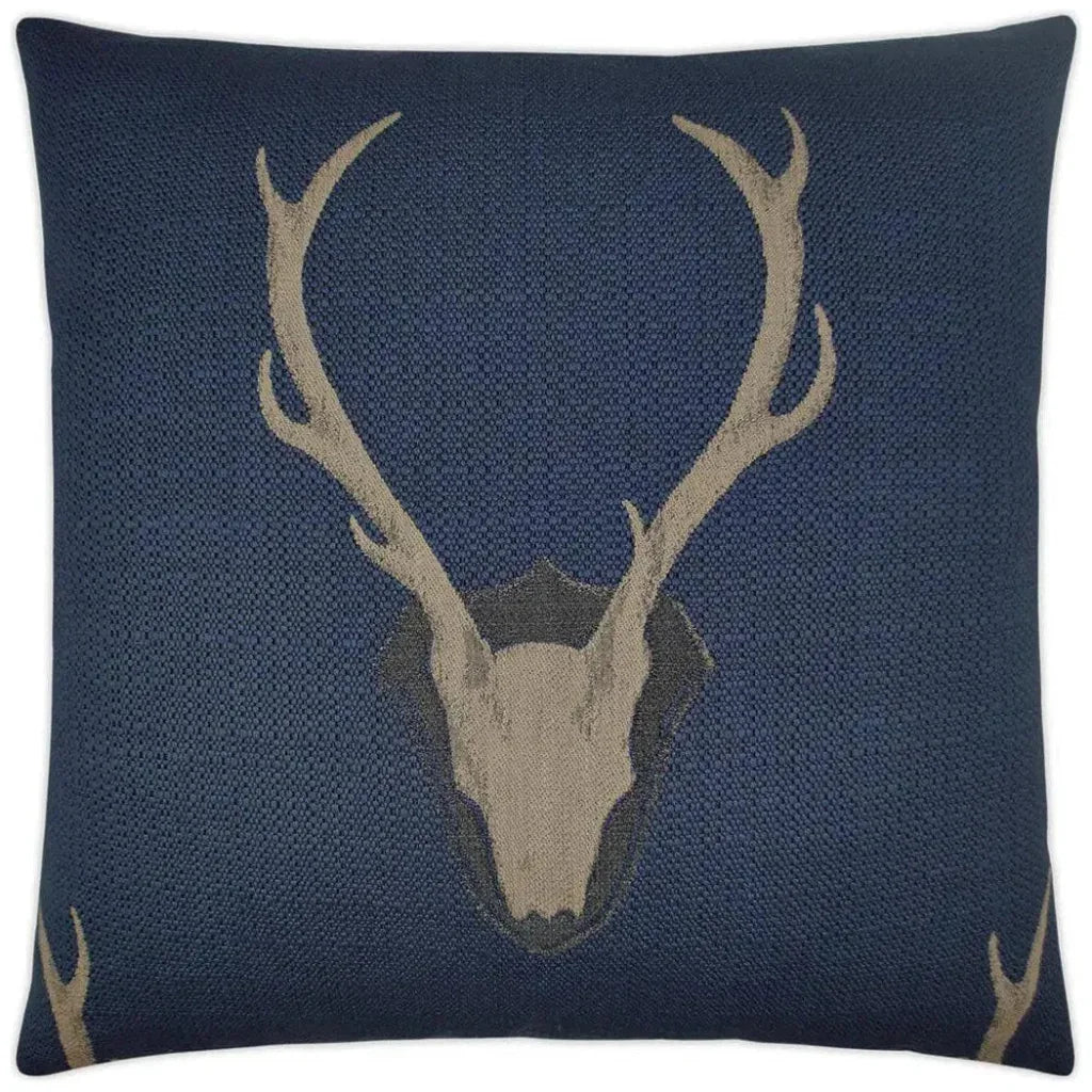 Uncle Buck Navy Large Throw Pillow Insert