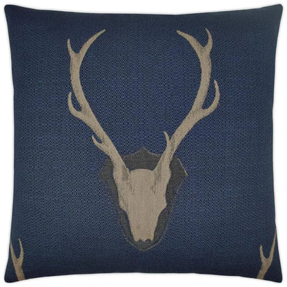 Uncle Buck Navy Large Throw Pillow Insert