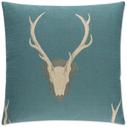 Uncle Buck Teal Throw Pillow With Insert