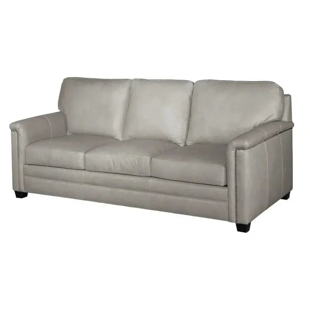 United We Sit Leather Sofa Made for Patriots
