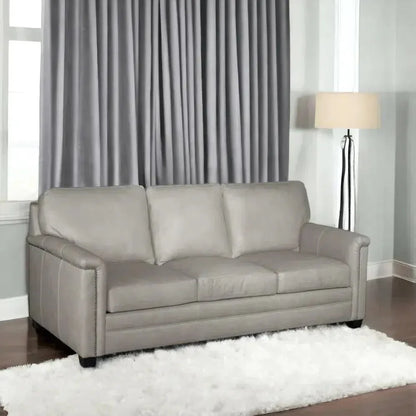 United We Sit Leather Sofa Made for Patriots