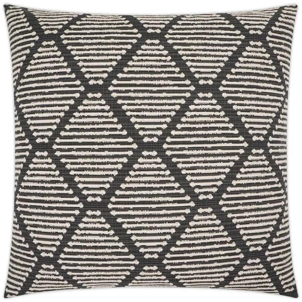 Urbina Farmhouse Grey Large Throw Pillow Insert