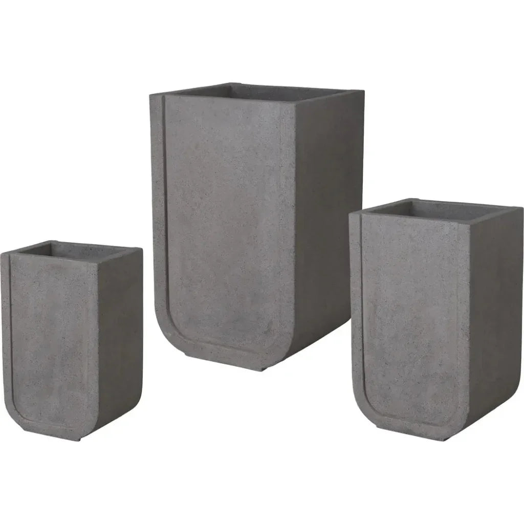 Uri Terrazzo Square Planter
