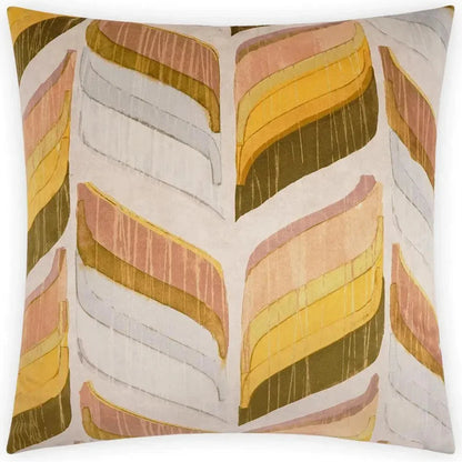 Uriel Yellow Throw Pillow With Insert