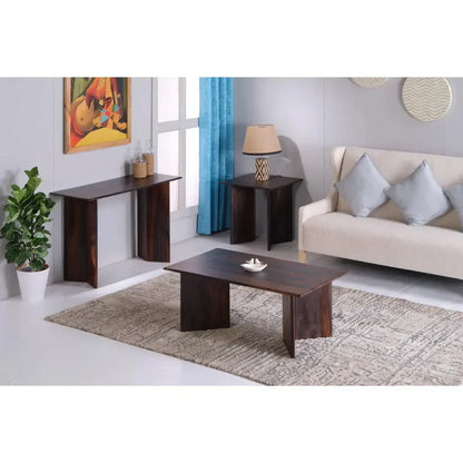Vandra Wooden Square Side Table