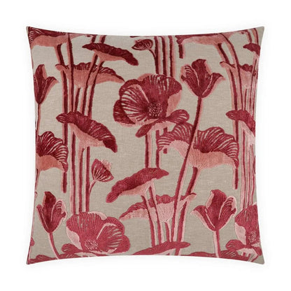 Vanity Velvet-Blend Throw Pillow 24"x24"