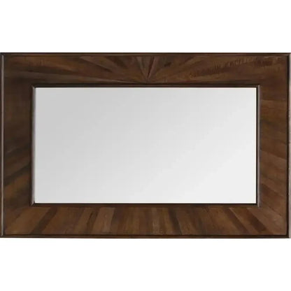 Varethra Wood Frame Wall Mirror