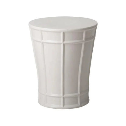 Varro 18"H Ceramic Garden Stool