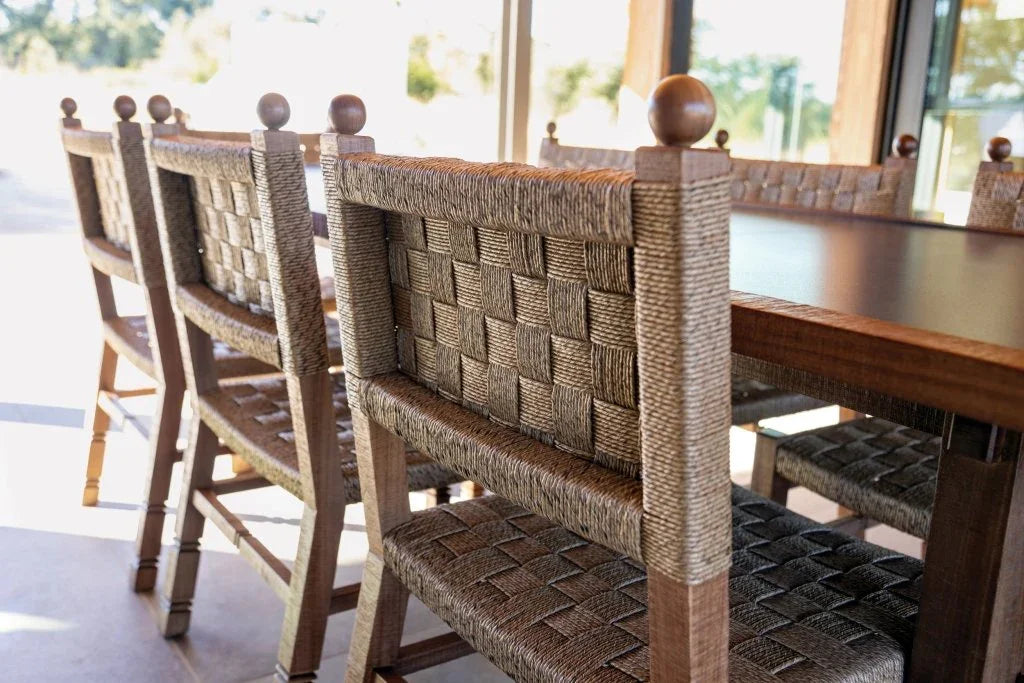Vaterra Pecan Matte Patio Dining Side Chair (Set Of 2)
