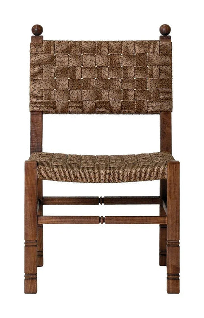 Vaterra Pecan Matte Patio Dining Side Chair (Set Of 2)