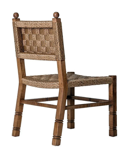 Vaterra Pecan Matte Patio Dining Side Chair (Set Of 2)