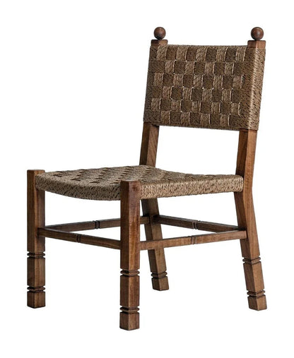 Vaterra Pecan Matte Patio Dining Side Chair (Set Of 2)