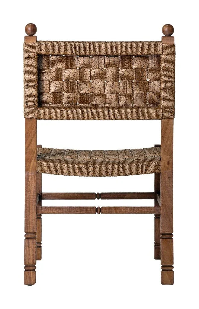 Vaterra Pecan Matte Patio Dining Side Chair (Set Of 2)