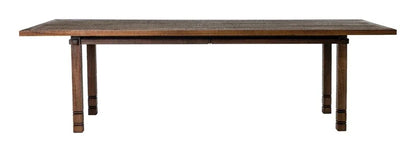 Vaterra Teak And Rattan Patio Dining Table