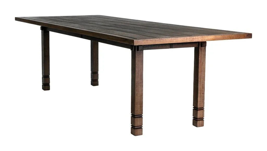 Vaterra Teak And Rattan Patio Dining Table