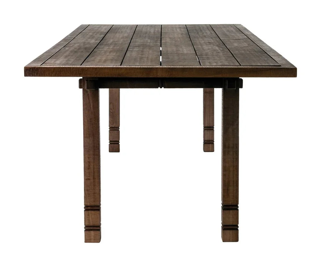 Vaterra Teak And Rattan Patio Dining Table