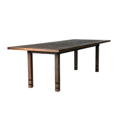 Vaterra Teak And Rattan Patio Dining Table