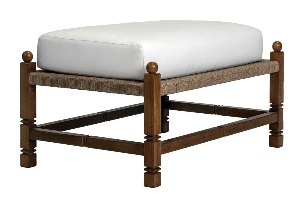Vaterra Weathered Pecan Finish Patio Ottoman