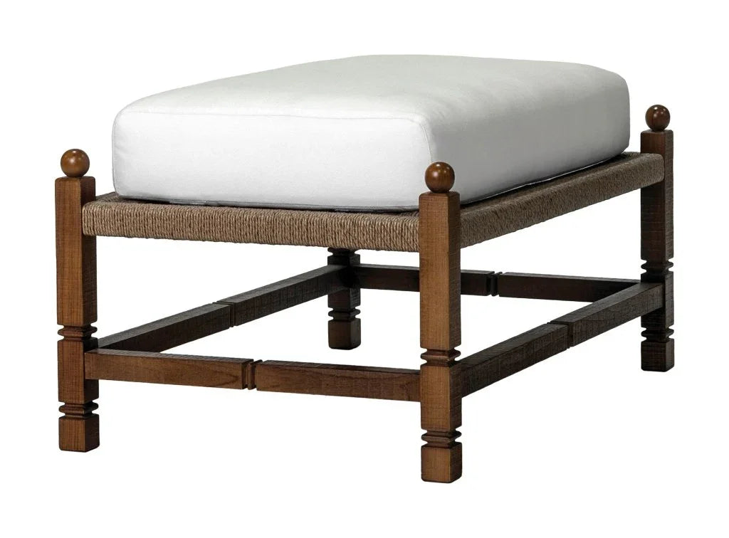 Vaterra Weathered Pecan Finish Patio Ottoman