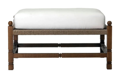 Vaterra Weathered Pecan Finish Patio Ottoman
