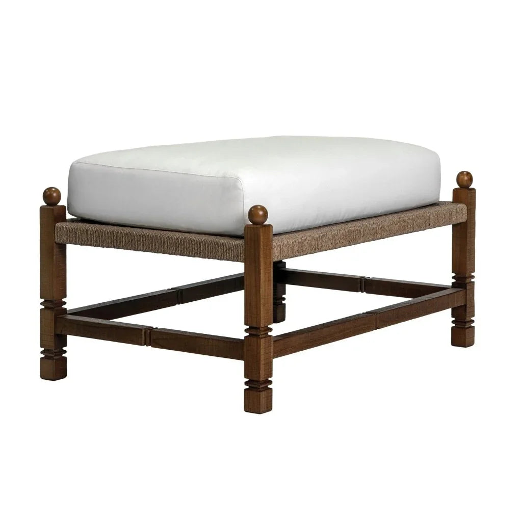 Vaterra Weathered Pecan Finish Patio Ottoman