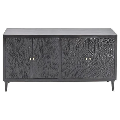 Velcyra Four Doors Black Sideboard