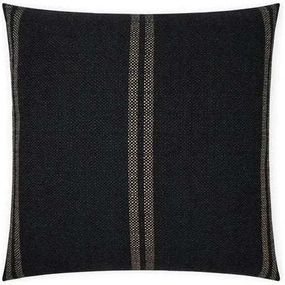 Vendella Black Throw Pillow With Insert
