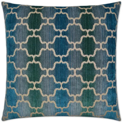 Vendura Blue Blue Throw Pillow With Insert