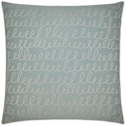 Verbomania Cloud Teal Throw Pillow Insert