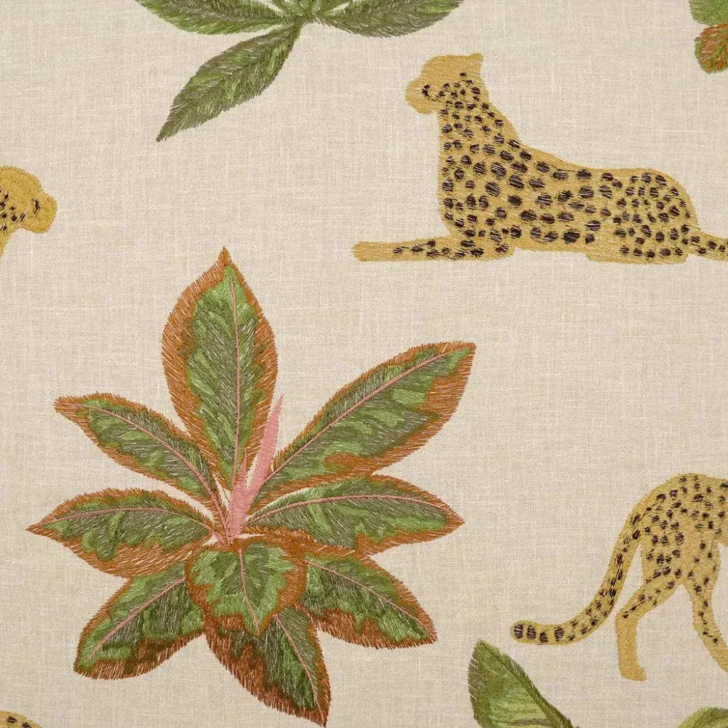 Verdant Animal Tan Taupe Large Throw Pillow Insert