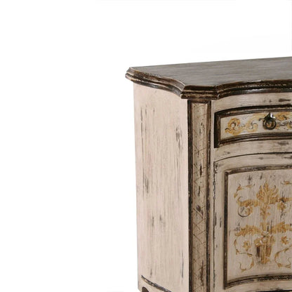 Veronica Wooden Brown Accent Cabinet