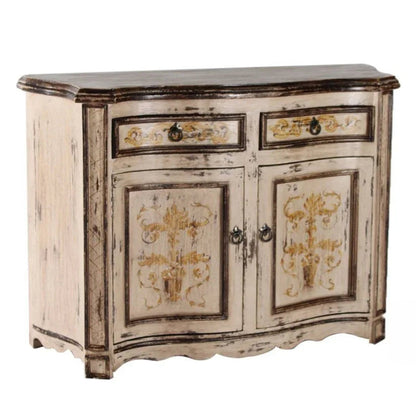 Veronica Wooden Brown Accent Cabinet