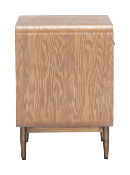 Vidaz One Drawer Wood Nightstand