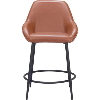 Vila Brown Counter Stool (Set of 2)