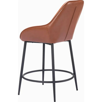 Vila Brown Counter Stool (Set of 2)