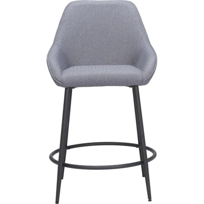Vila Gray Counter Stool (Set of 2)