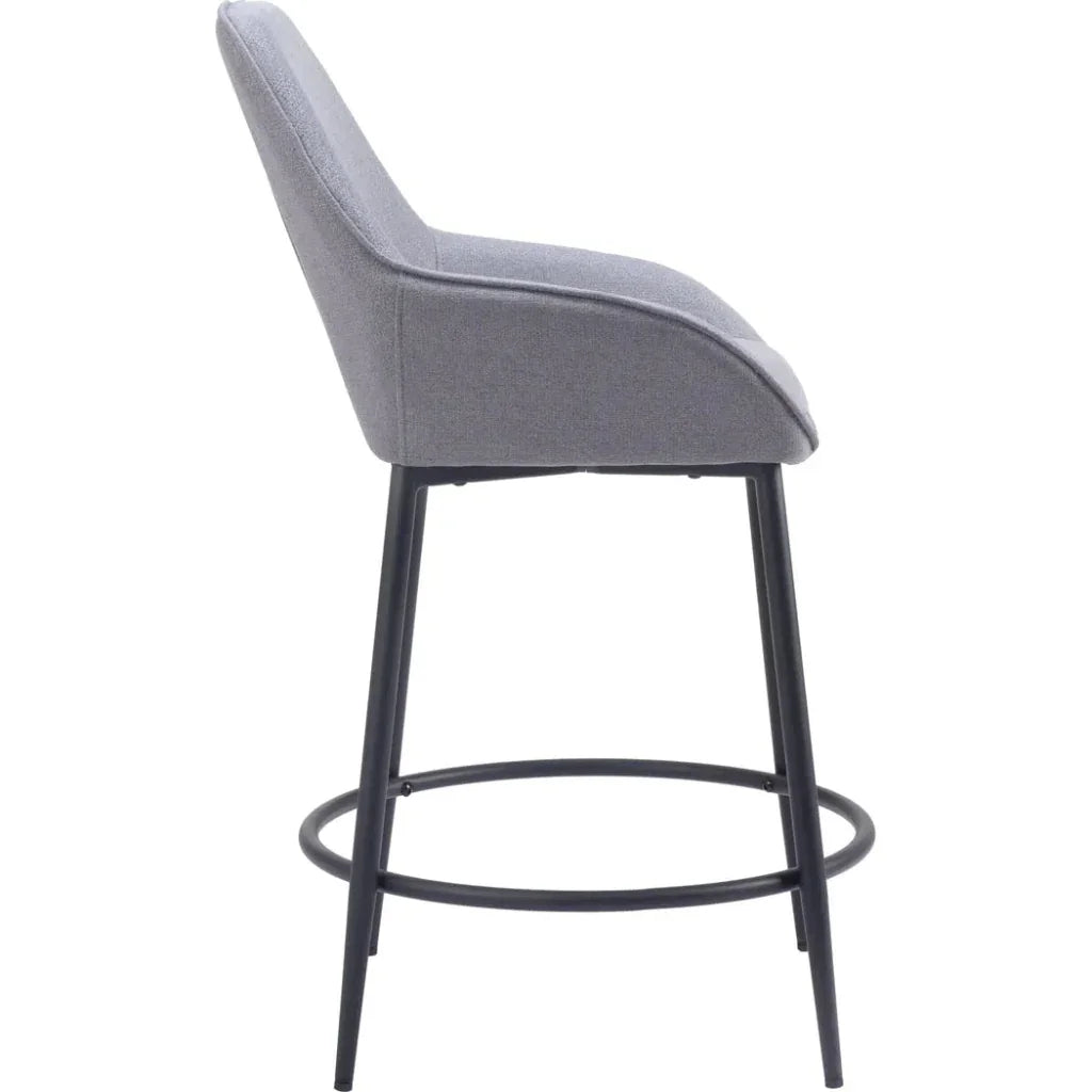Vila Gray Counter Stool (Set of 2)